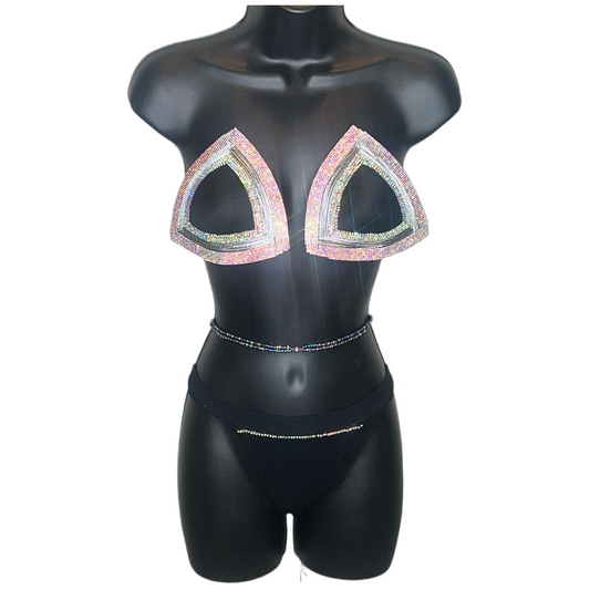 Fashion Double Stranded Evil Eye Waist Beads|”Hoochini