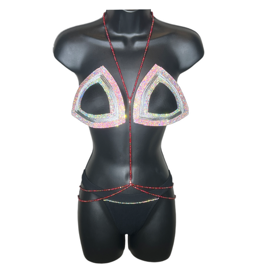 Fashion Evil Eye Full Body Chain| “Ruby”