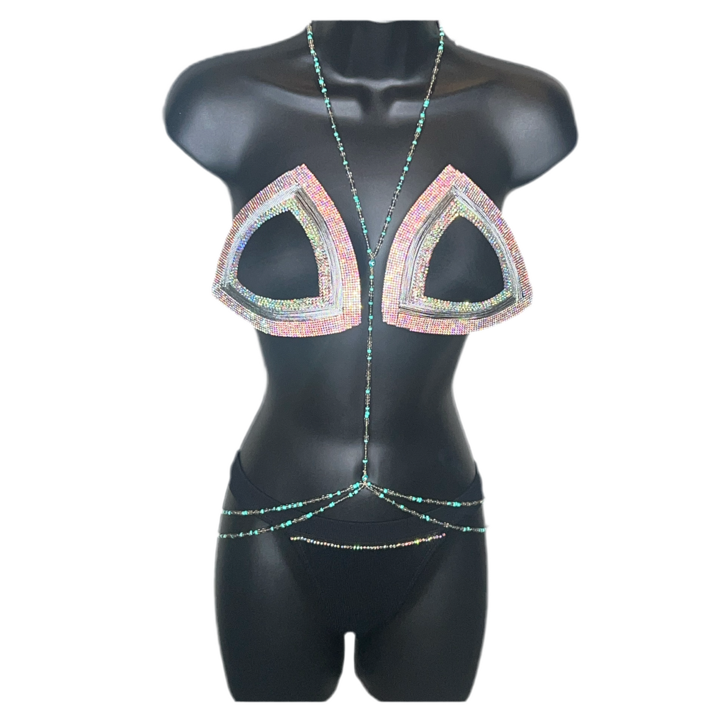 Fashion Evil Eye Full Body Chain| “Seashell”