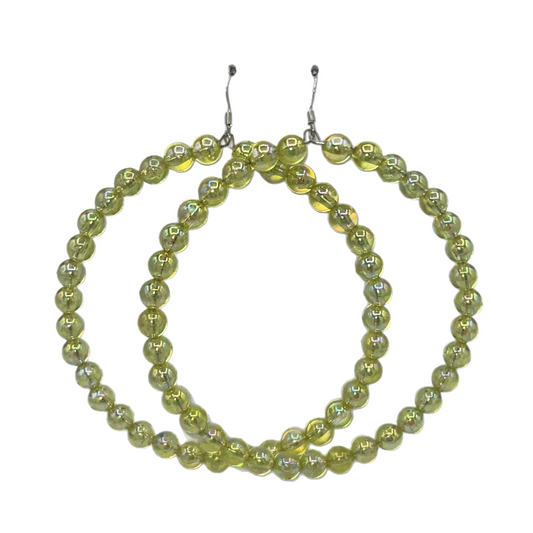 Rampage| Yellow Jumbo Hoop Earrings