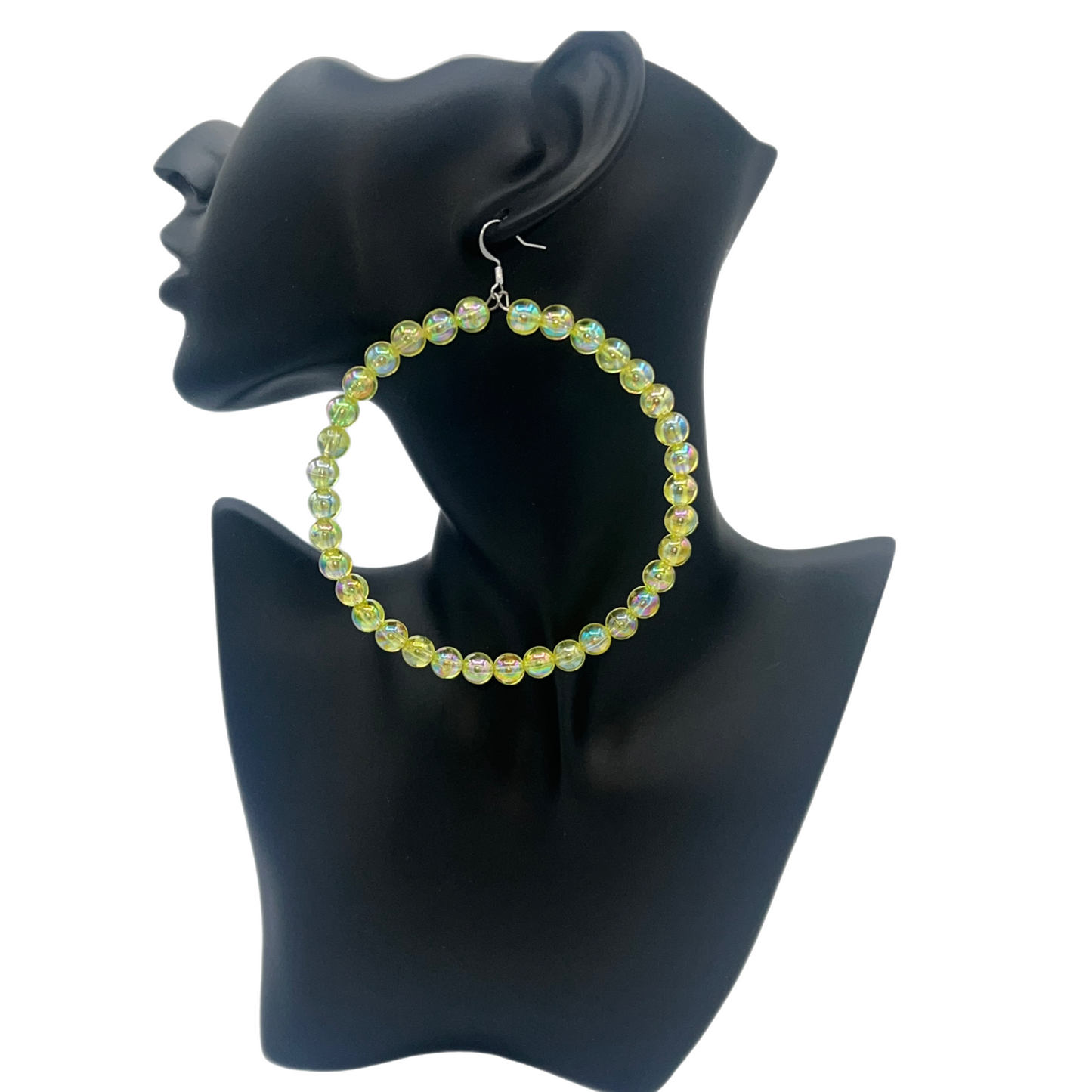 Rampage| Yellow Jumbo Hoop Earrings